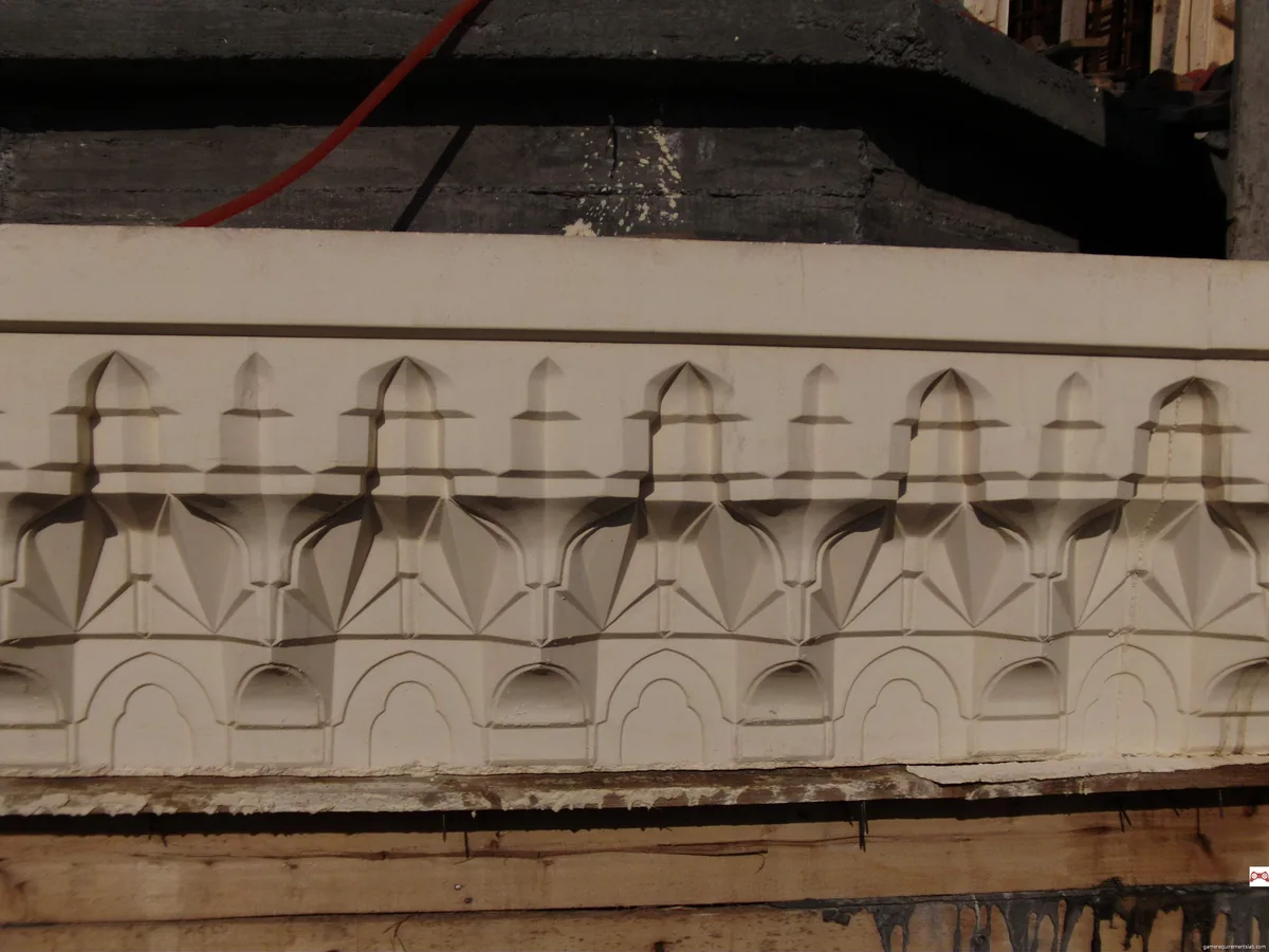 Beton Mukarnas gerçek uygulama görseli 3