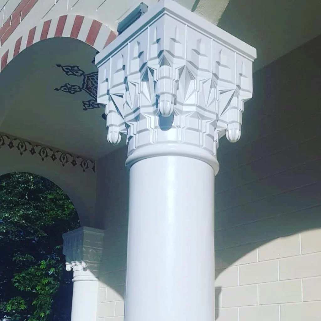 Mukarnaslı Sütun Başlığı gerçek uygulama görseli 5